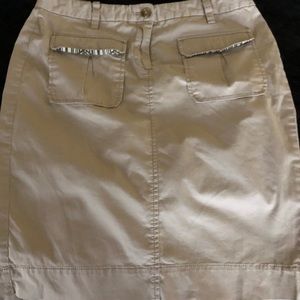 Old Navy Khaki tan skirt